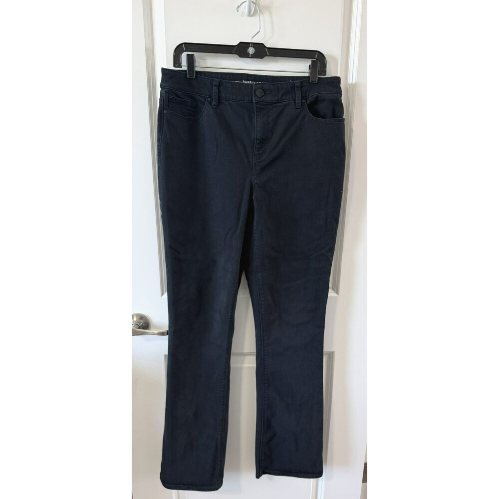 Chico's Platinum Barely Boot Black Pants Women 1.5 Tall Stretch Bootcut